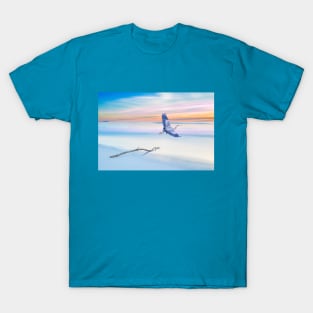 Great Blue Heron at Sunset T-Shirt